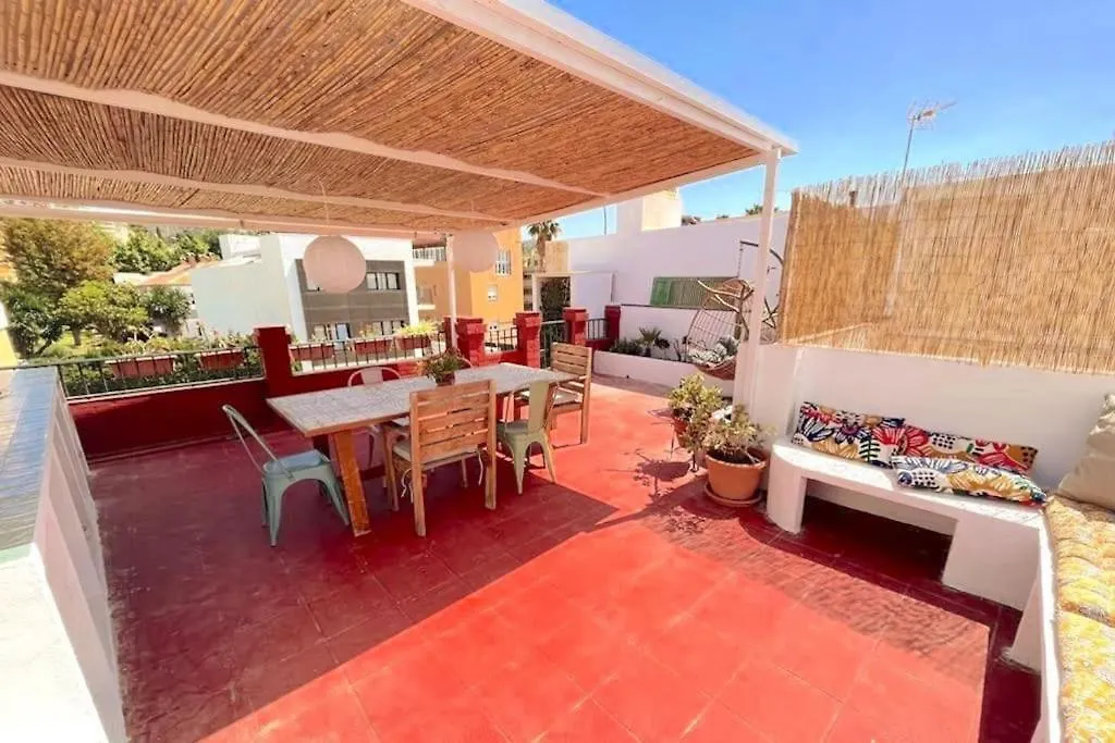 Tatil Evi Andalusian House - Beach At 85 Meters - Terrace Málaga